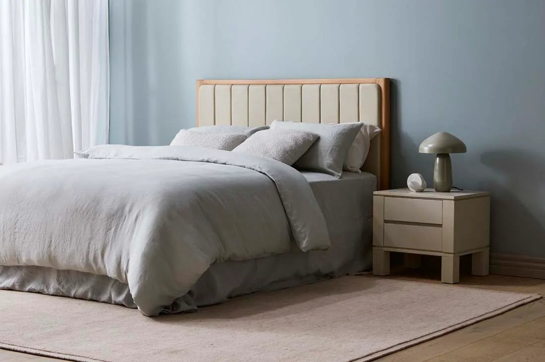 GlobeWest | Artie Geo Bedside | Putty