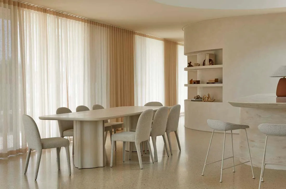 GlobeWest | Leon Dining Table | Porcelain