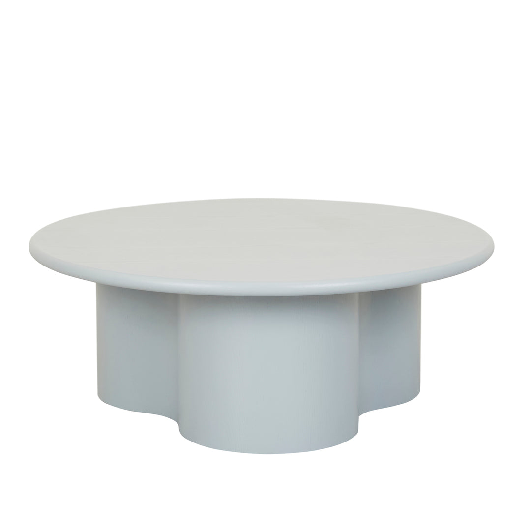 GlobeWest | Artie Wave Coffee Table | Powder Blue