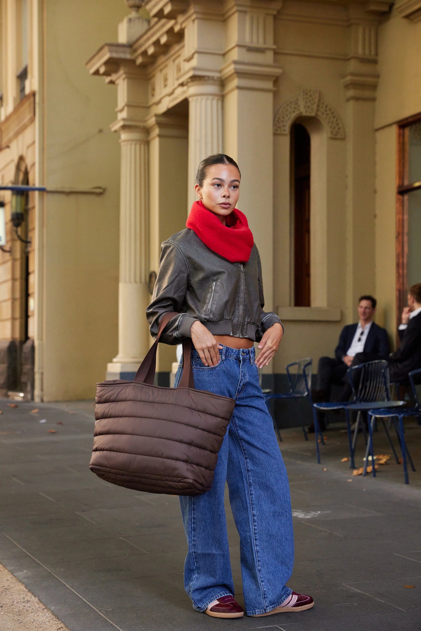 Take It Base Bag⎮Cloud⎮Chocolate