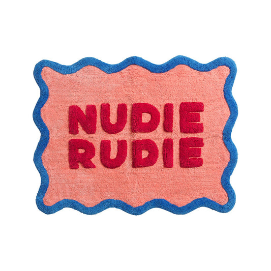 Amalie Nudie Rudie Bath Mat | Hibiscus