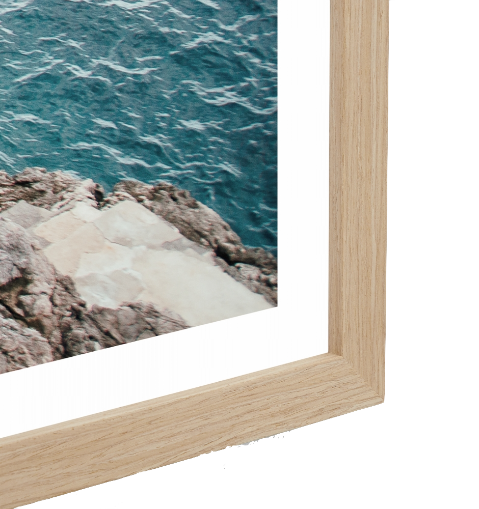 Umbrella Cove Framed Print