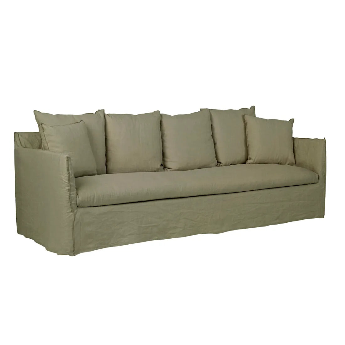 GlobeWest | Vittoria Slip Cover 4 Seater Sofa