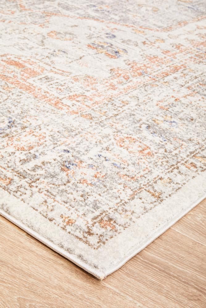 Park Lane Peach Silver Rug