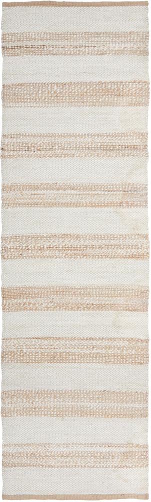 Coastal Natural White Runner Rug
