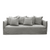 Havre Linen Slipcover Sofa - 3 Seater
