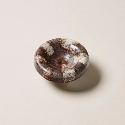 Incense Holder | Handcrafted Ceramic | Chocolate