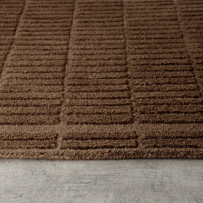 Alisa & Lysandra Marlow Chocolate Runner Rug