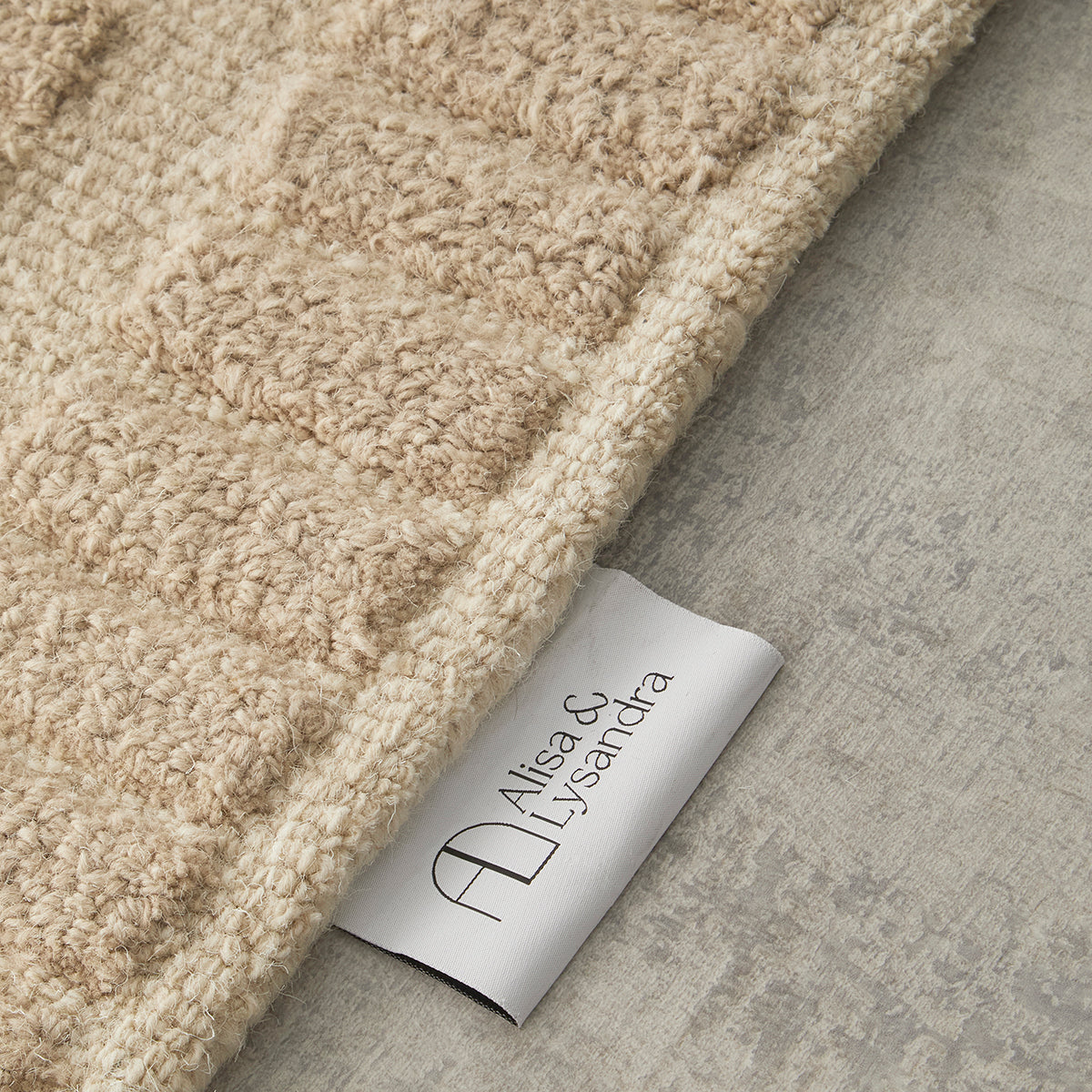 Alisa & Lysandra Marlow Latte Runner Rug