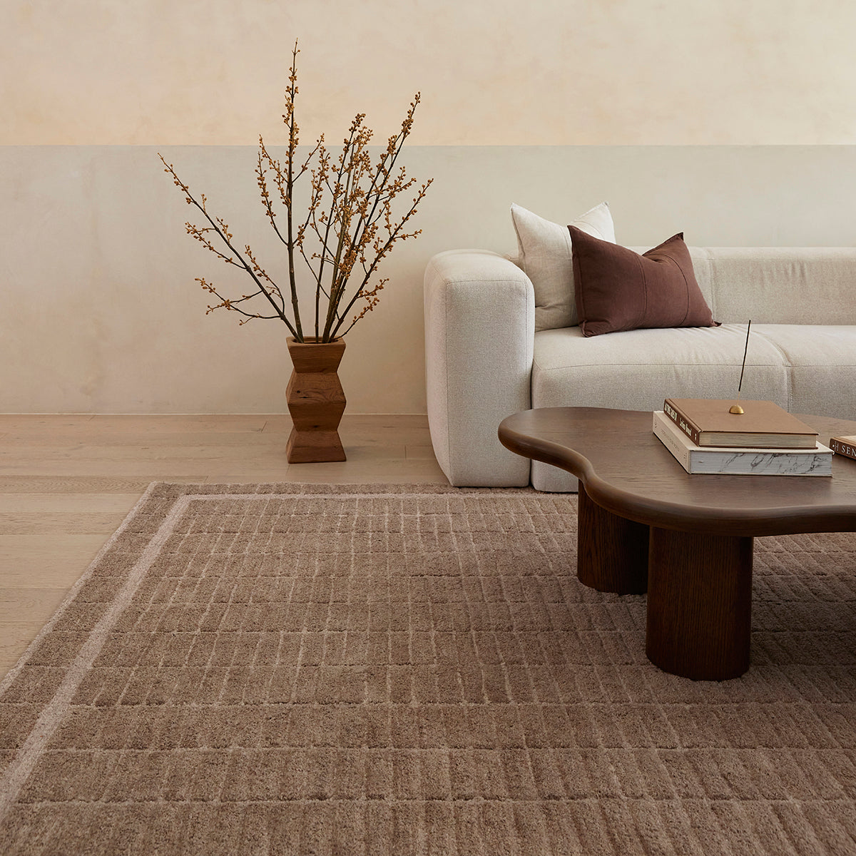 Alisa & Lysandra Marlow Mocha Rug