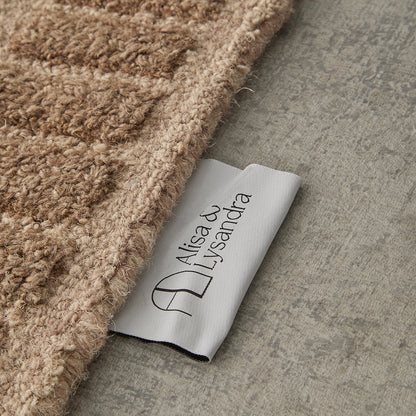 Alisa & Lysandra Marlow Mocha Rug