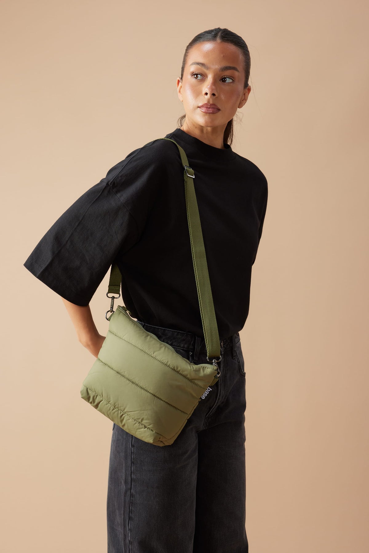 Stash Base Crossbody⎮Cloud⎮Khaki