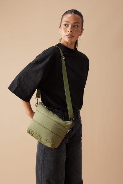 Stash Base Crossbody⎮Cloud⎮Khaki
