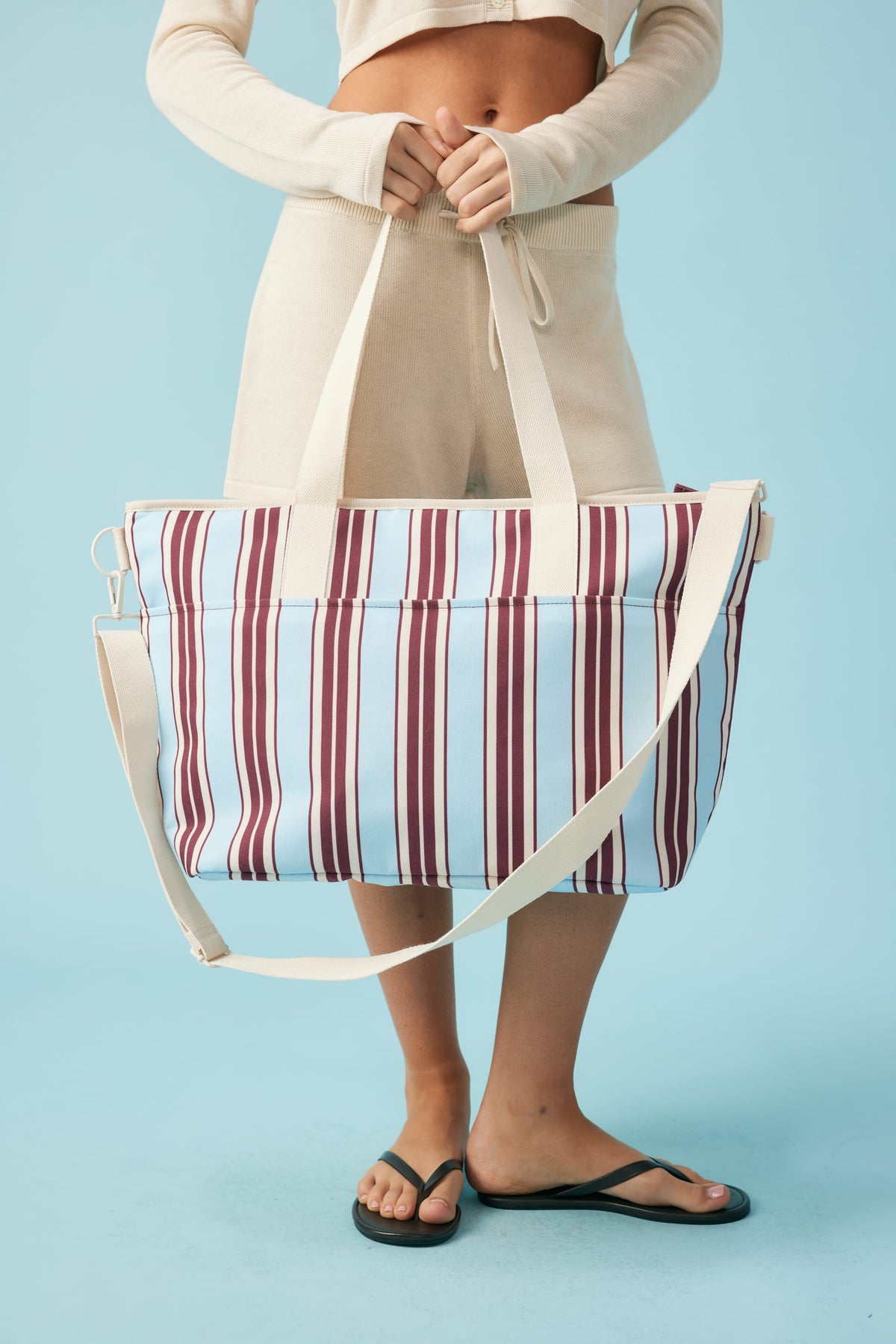 Cooler Base⎮Printed⎮Mulberry Stripe