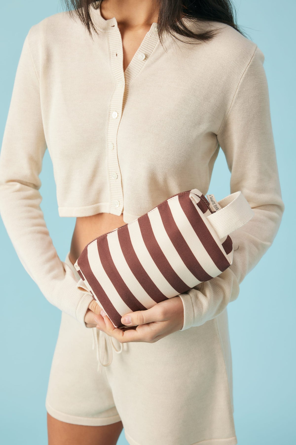 Ditty Base⎮Printed⎮Cocoa Stripe