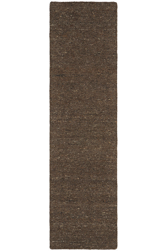 Pebble Brown Runner Rug