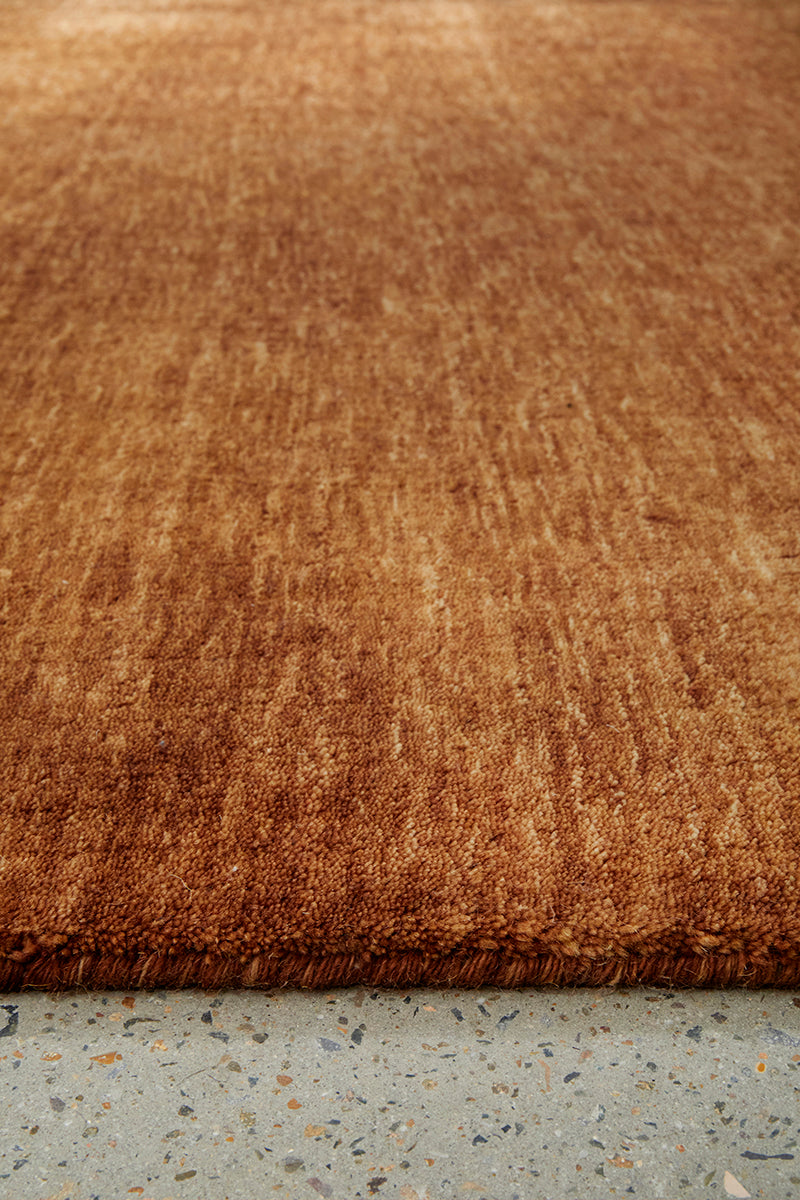 Earthbound Caramel Runner Rug