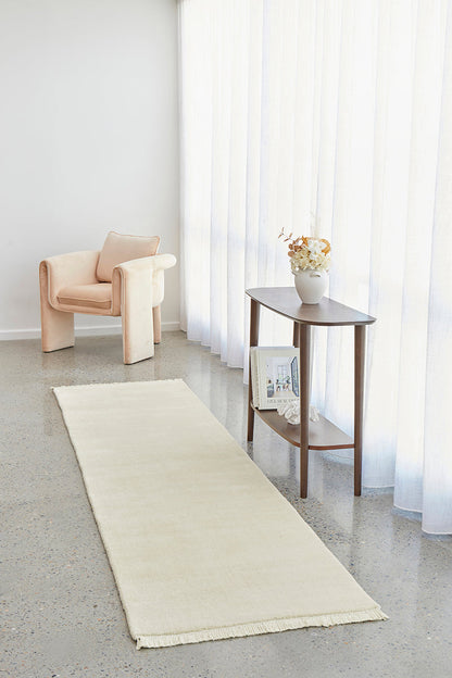 Earthbound Cream Runner Rug