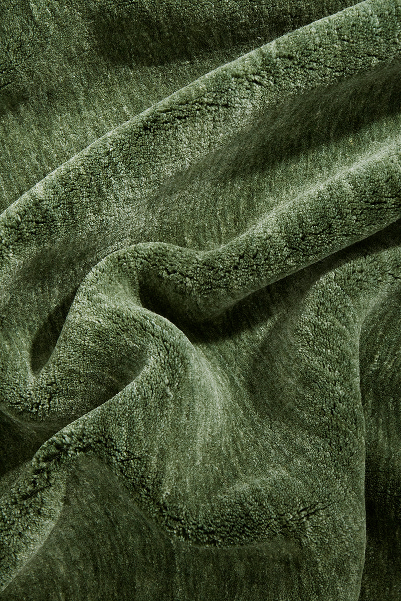 Earthbound Forest Green Runner Rug