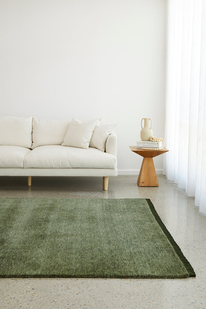 Earthbound Forest Green Rug