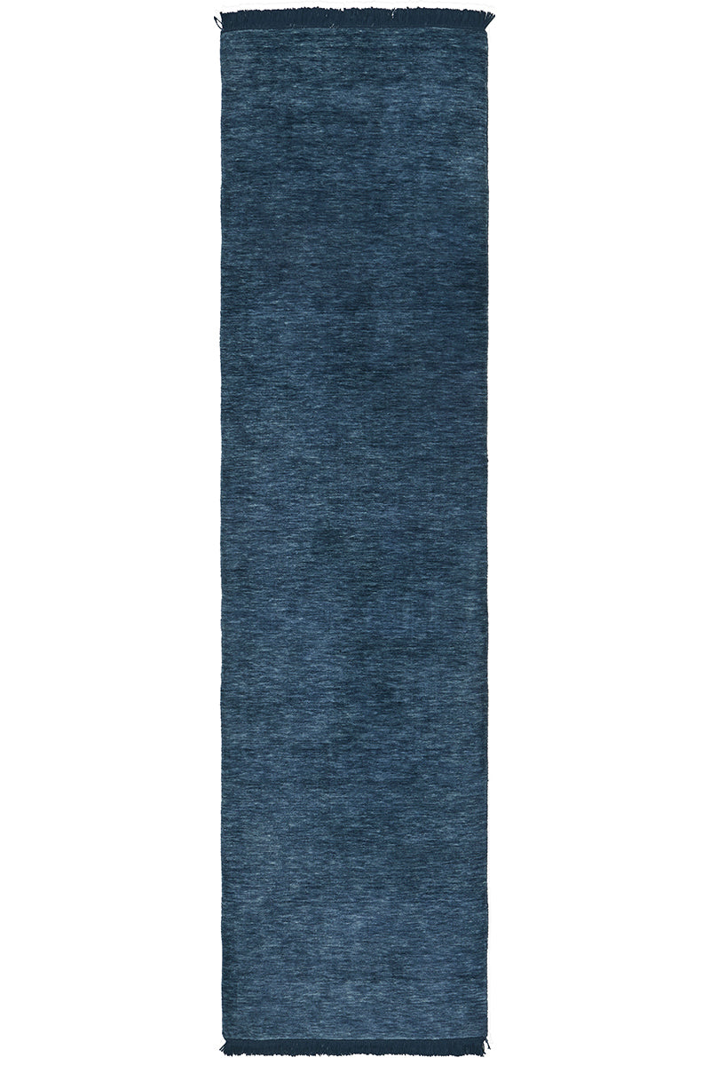 Earthbound Navy Runner Rug