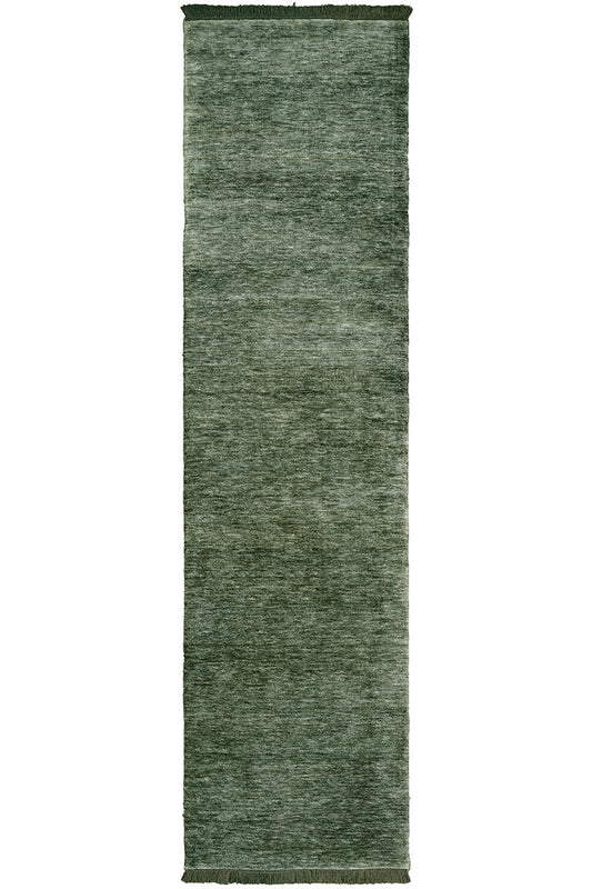 Earthbound Sage Green Runner Rug