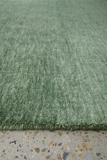Earthbound Sage Green Runner Rug