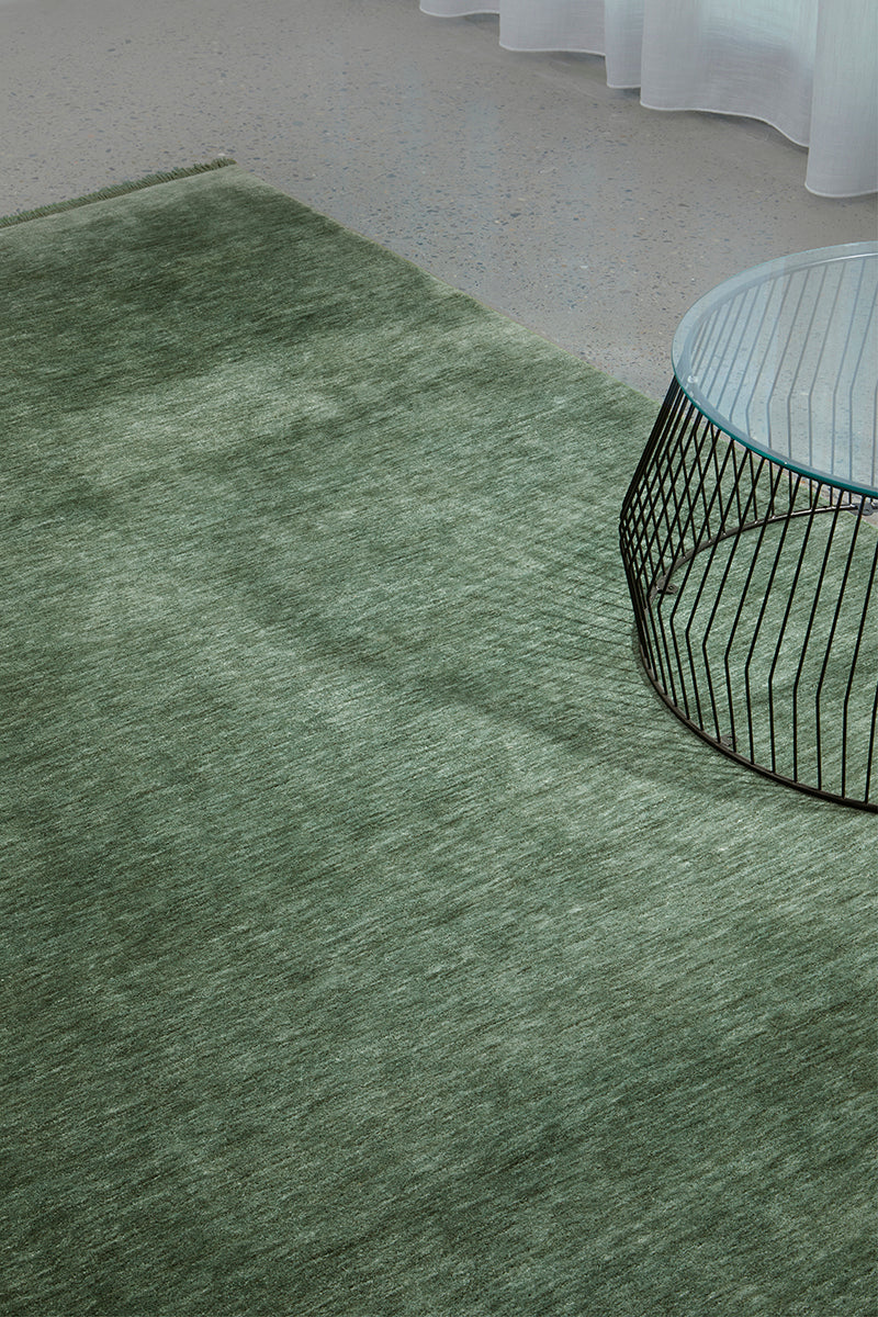 Earthbound Sage Green Rug