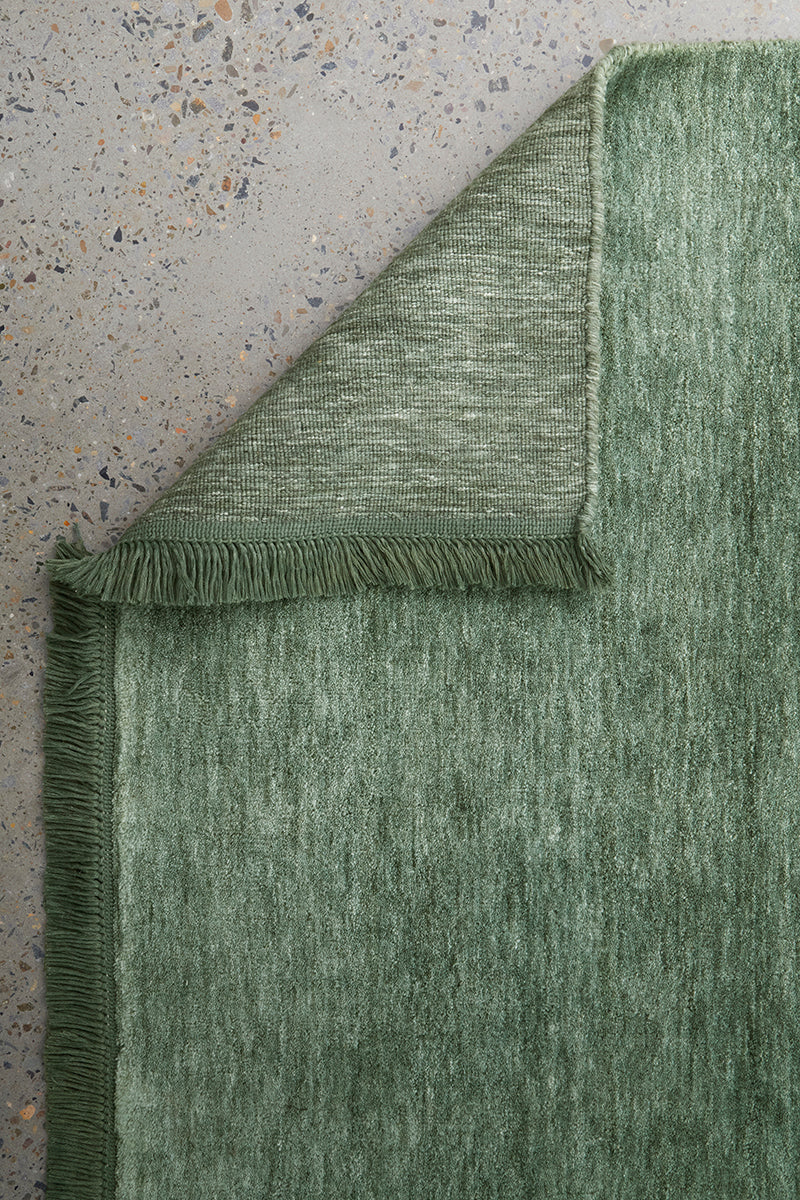 Earthbound Sage Green Rug