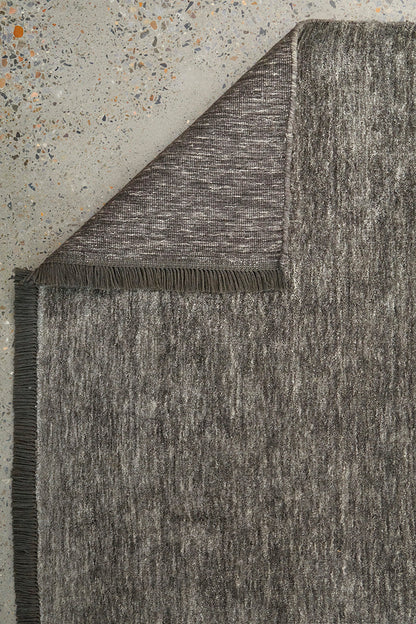 Earthbound Seal Grey Runner Rug