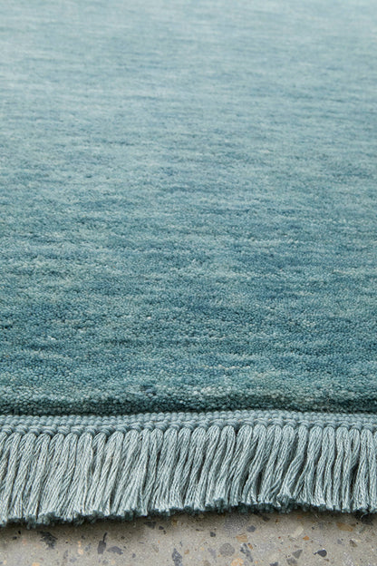 Earthbound Sky Blue Runner Rug