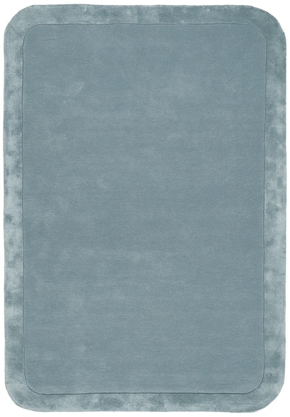 Jewel Curve Blue Rug
