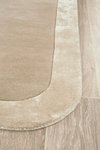 Jewel Curve Husk Runner Rug