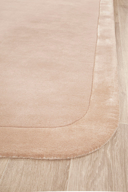Jewel Curve Nude Runner Rug