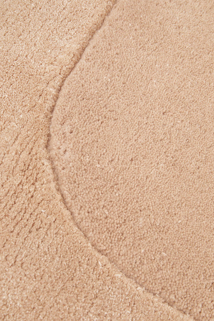 Jewel Curve Nude Runner Rug