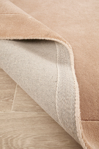 Jewel Curve Nude Rug