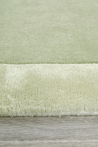 Jewel Curve Sage Runner Rug