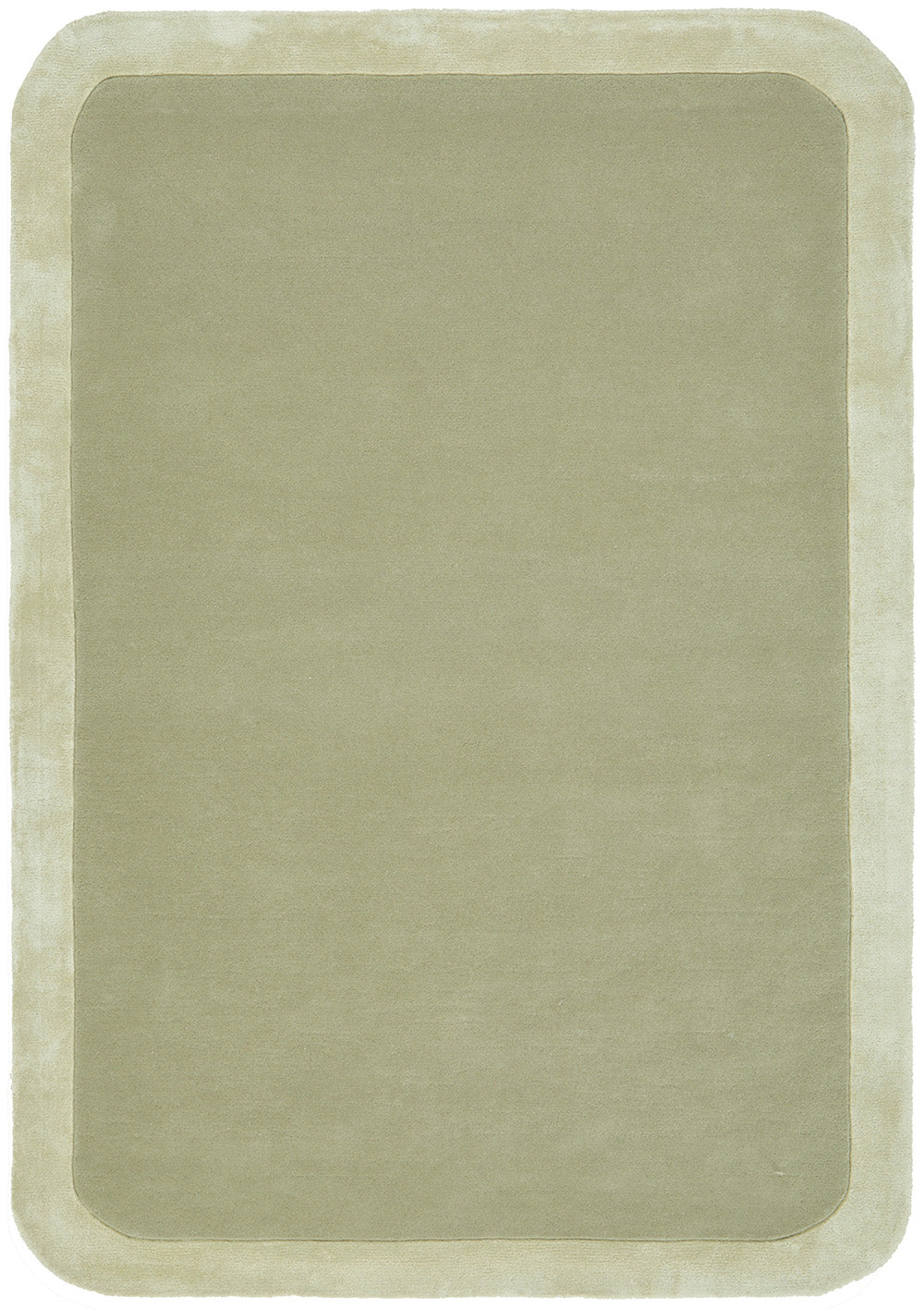 Jewel Curve Sage Rug