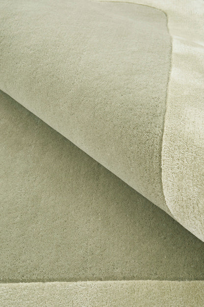 Jewel Curve Sage Rug