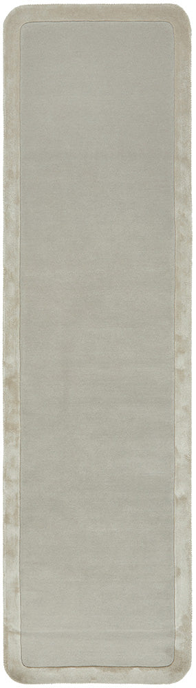 Jewel Curve Silver Runner Rug