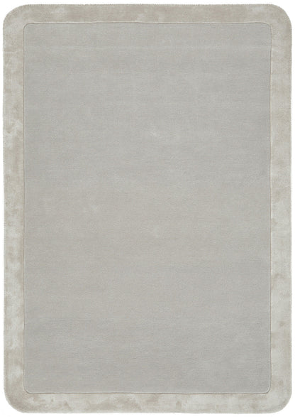 Jewel Curve Silver Rug