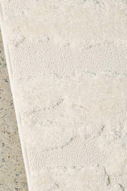 Haven Nyla White Runner Rug