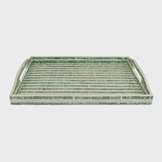 Inlay Tray⎮Mallorca⎮Green+Ivory