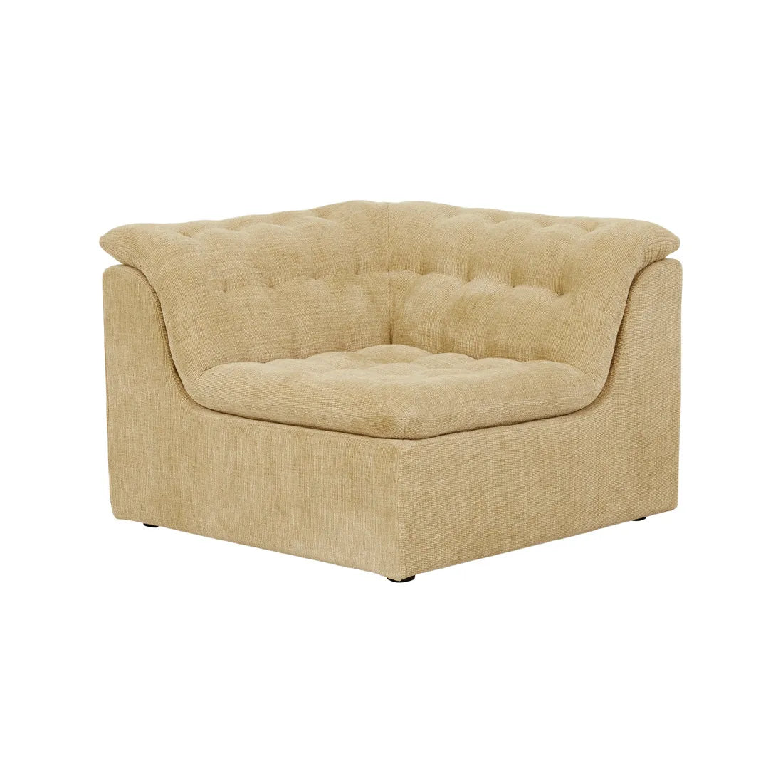 GlobeWest | Natadora Furrow Modular Sofa | Toffee Sherpa