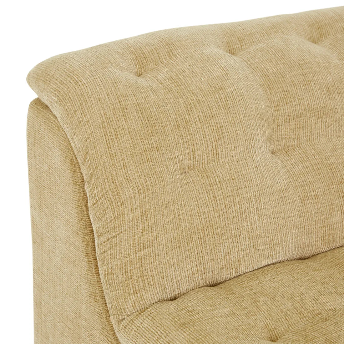 GlobeWest | Natadora Furrow Modular Sofa | Toffee Sherpa