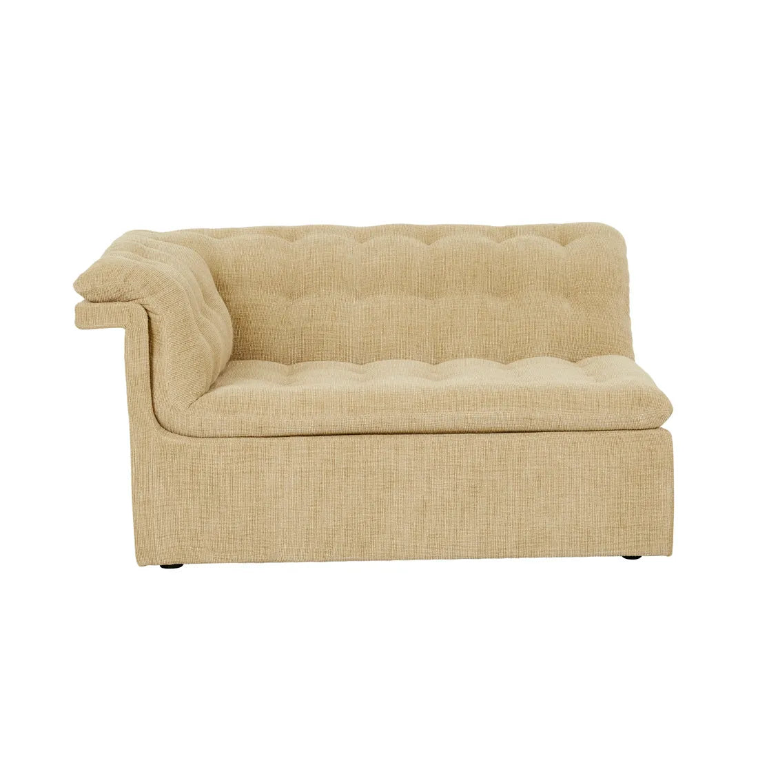 GlobeWest | Natadora Furrow Modular Sofa | Toffee Sherpa