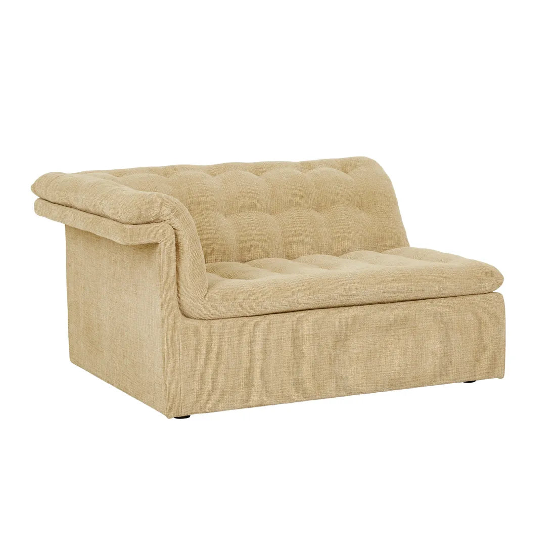 GlobeWest | Natadora Furrow Modular Sofa | Toffee Sherpa