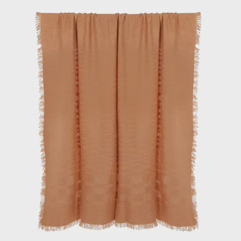 Throw⎮Cotton⎮Pagris⎮Terracotta