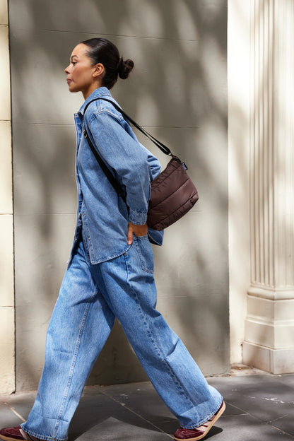 Stash Crossbody Base⎮Chocolate