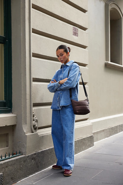 Stash Crossbody Base⎮Chocolate